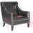 Faux Leather Armchair