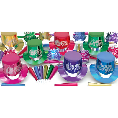 Assortiment de trousses de fête pour la fête du Nouvel An de PMU 2024 - trousse de décorations 10 / psn