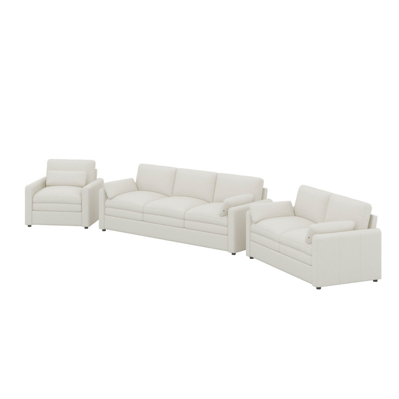 Ensemble de canapé rembourré Cozy, Beige