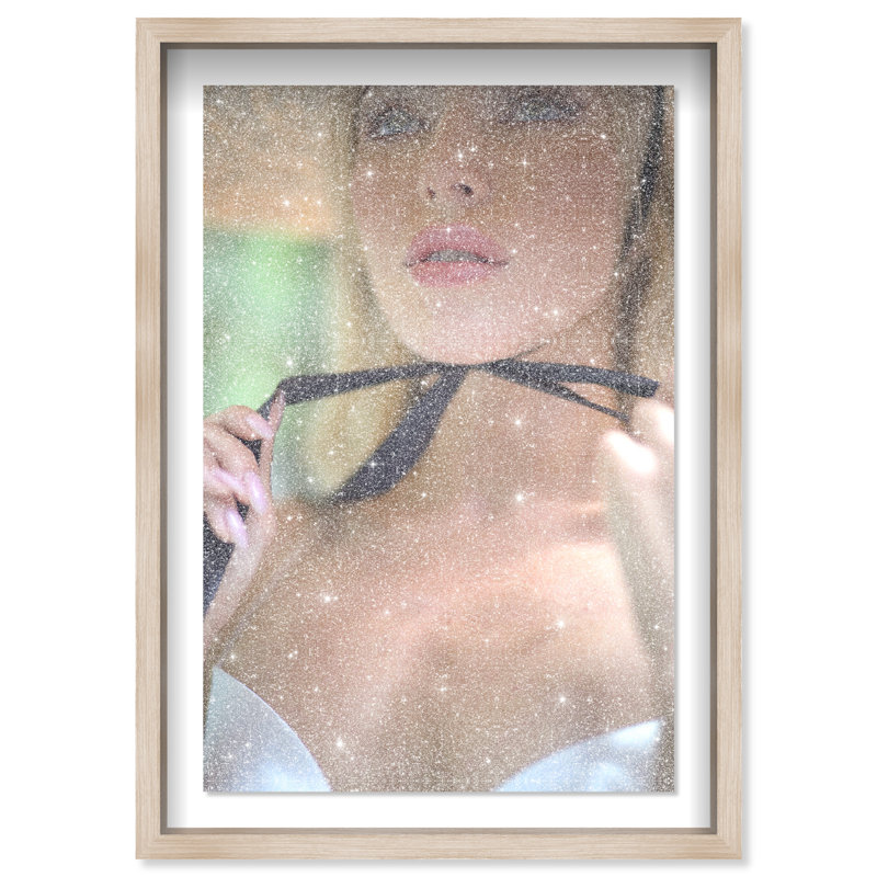 Yours Forever Canvas Fashion Print by Oliver Gal, 31.5"H x 21.5"W, White Frame