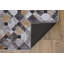 Tapis brun 100% microfibre de polyester tissé Jahmaal-638450095
