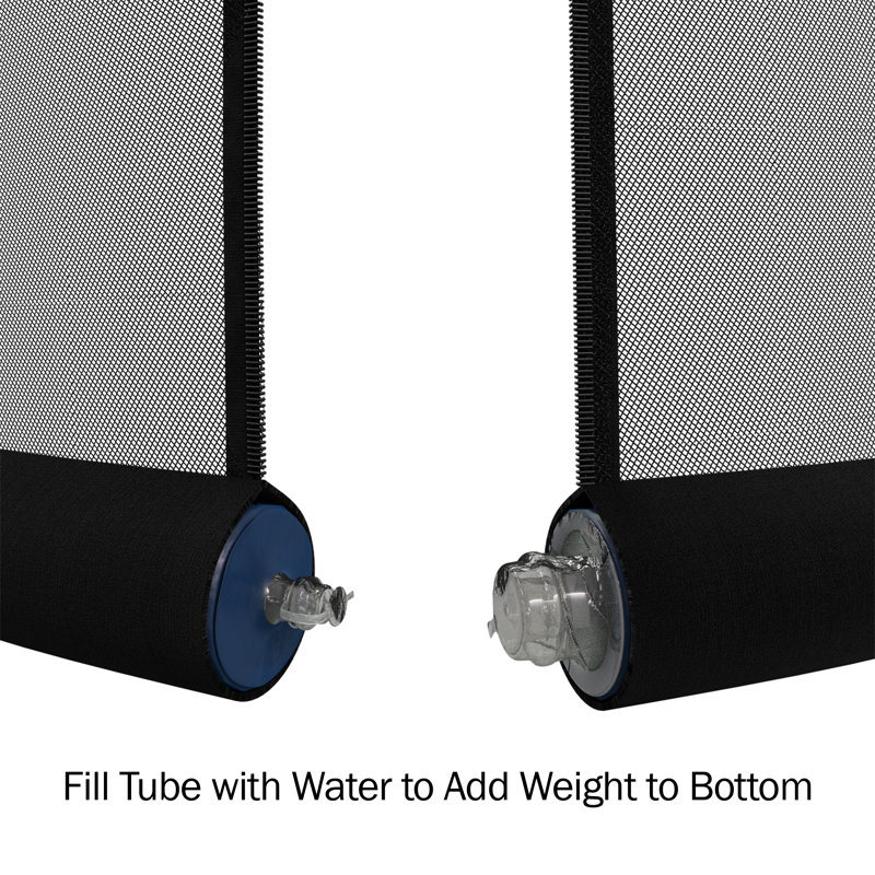 Marla Mosquito Net for Patio Umbrellas - Bug Screen to Keep Out Insects - Zippered Mesh Cover