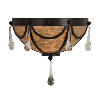 1 - Light Flush Mounted Sconce