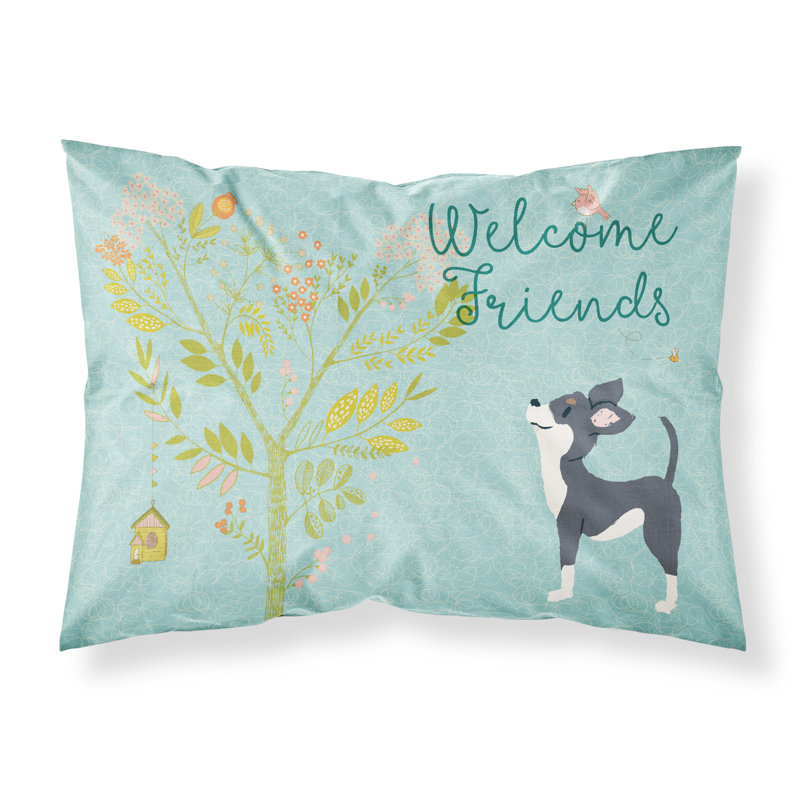 Microfiber, Black White Chihuahua
