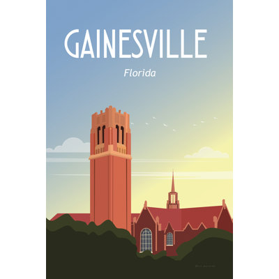Gainesville by Omar Escalante - Painting Print