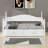 Daybed With Trundle Bed, Extendable Daybed With Two Storage Drawers-1397505678