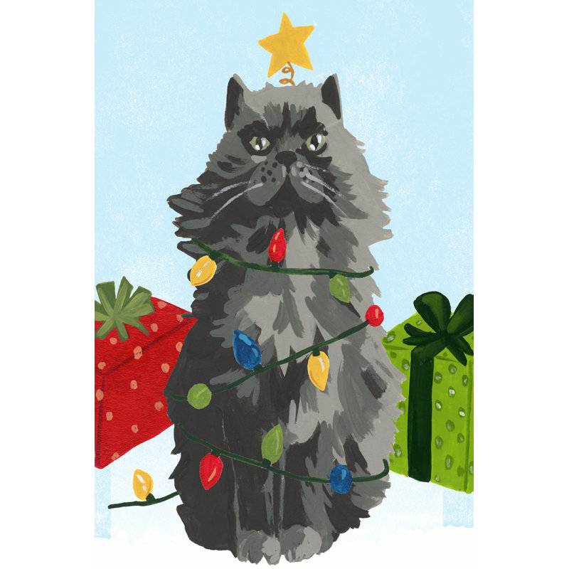 Meowy Hissmas I, H 36 po x l 24 po