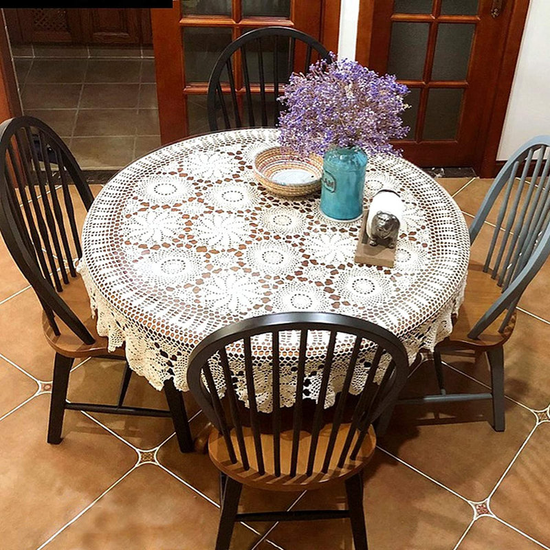 Gaubert  Floral Round Tablecloth