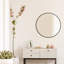 Altham Metal Round Wall Mirror-91019008