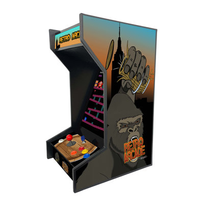 Tabletop Arcade Machine with 19" Monitor and 60 Retro Games - Fully Assembled