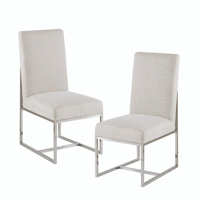 Vernetta Upholstered Back Side Chair Dining Chair -  Orren Ellis, DA2EC6D8F63E4EF792B78D5DA2BFC070