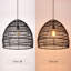 Aracelie 1 - Light Black Dome Pendant-1192592130