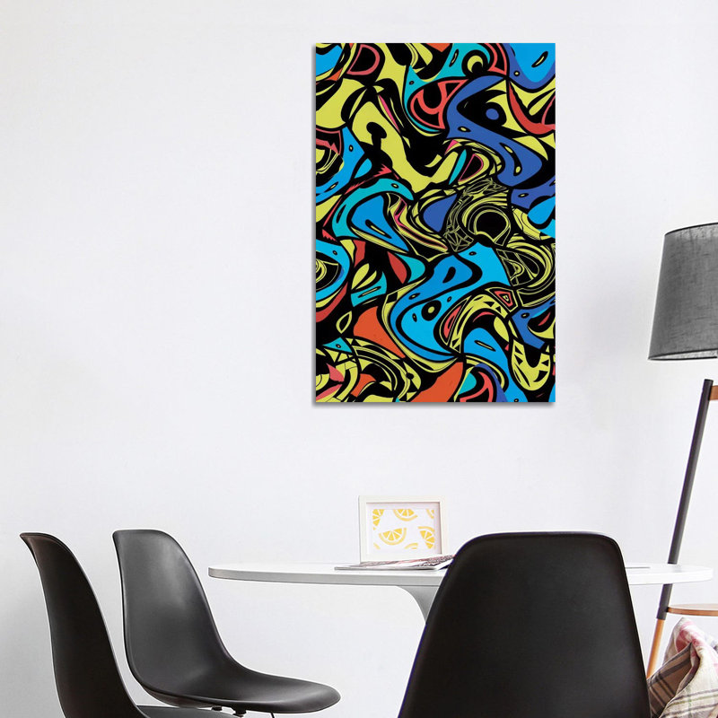 Psychedelic Renaissance I by Barruf - Wrapped Canvas Painting