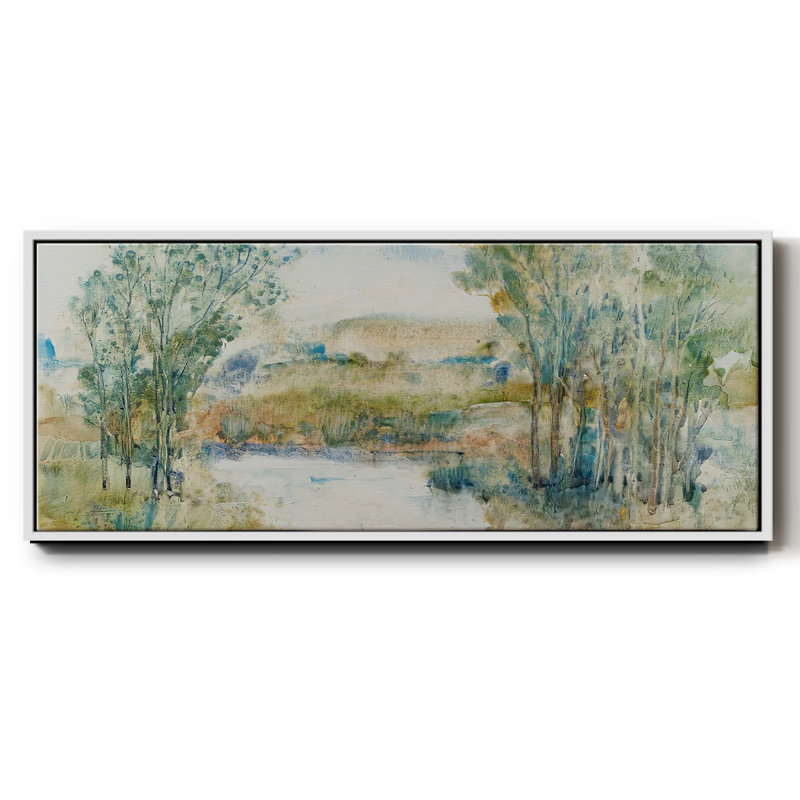Trees on the Creek I - Toile encadrée