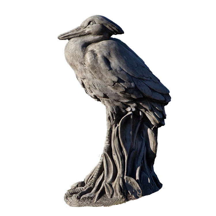 Egret Statue, Alpine Stone