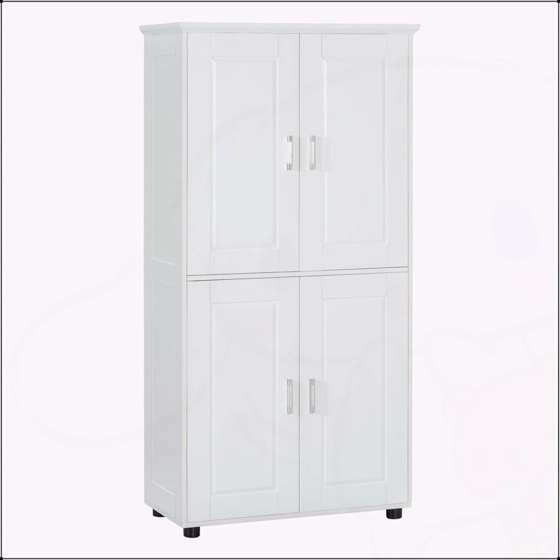 Versatile Freestanding Bathroom Cabinet with Multiple Features for Storage