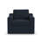 Lockheart 32" Accent Chair Slope Arm Blue-126756035