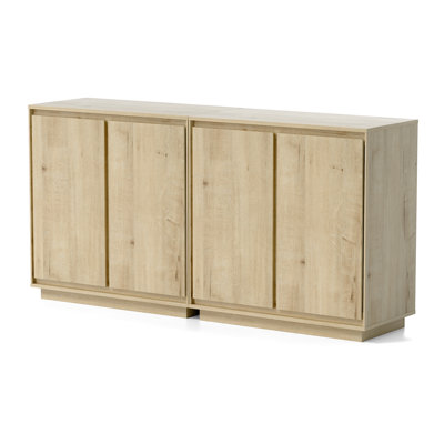 Sideboard Accent Cabinet With Adjustable Shelves