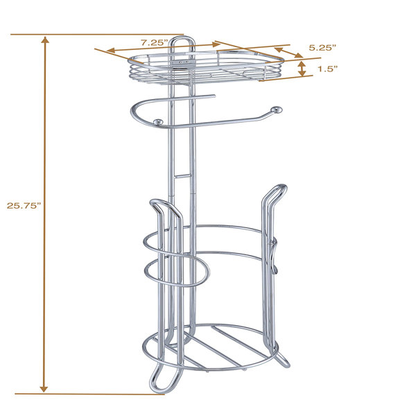 Furniture Dash Freestanding Toilet Paper Holder