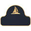 Sailboat Arch Address Sign Plaque-1960691329