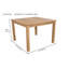 Arianie Outdoor Square Teak Coffee Table