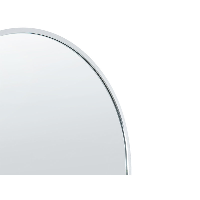 Kirrin Metal Flat Floor Mirror, Silver