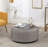 Savinien Upholstered Round Storage Ottoman-928429964