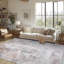 Tapis lavable intérieur moderne à motif abstrait antidérapant Straub-107886186