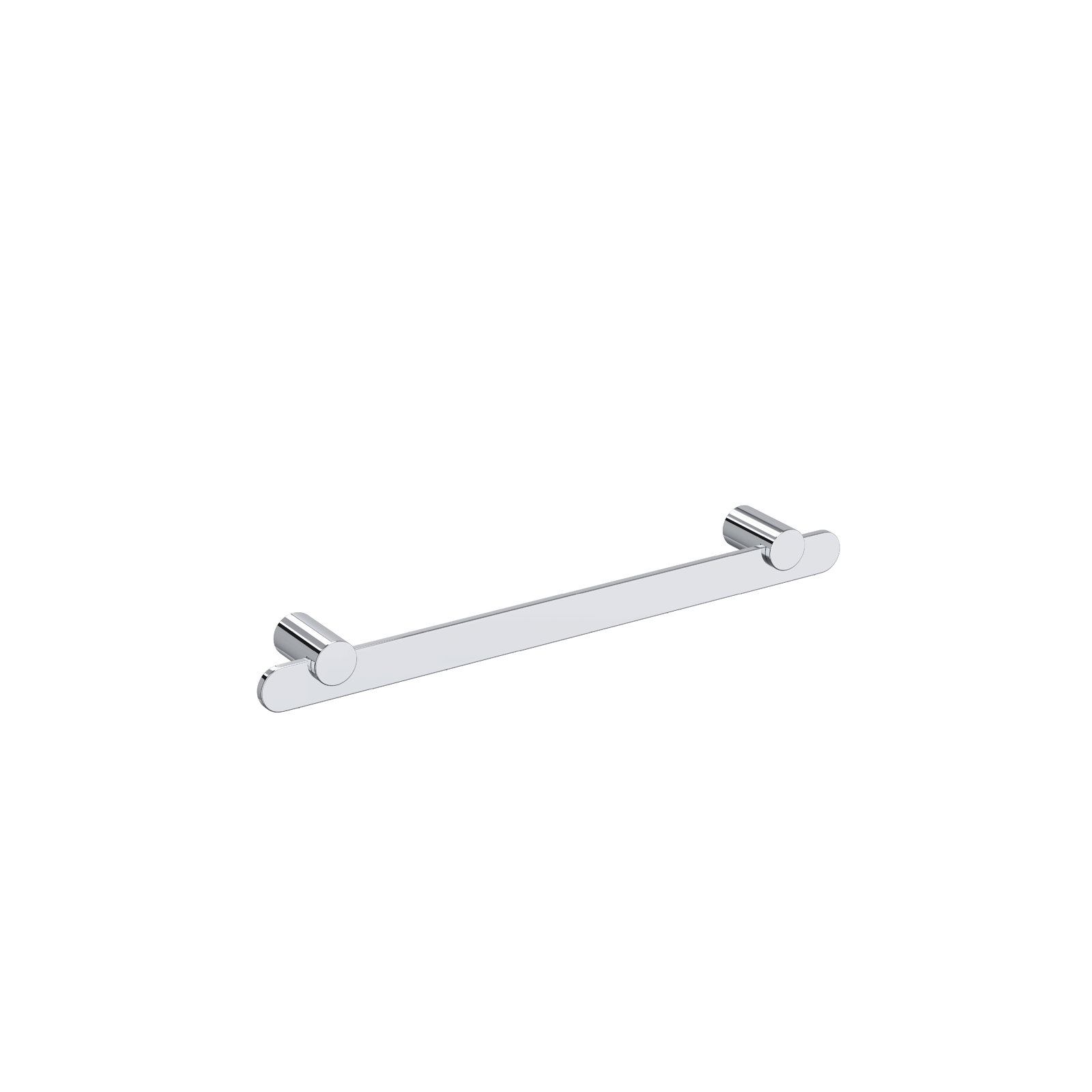 Eclissi Towel Bar, 1.62" H x 17.72" L x 2.16" D, Polished Chrome