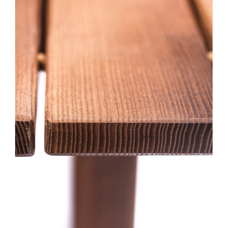 Ermelundene Outdoor Bench, Brown