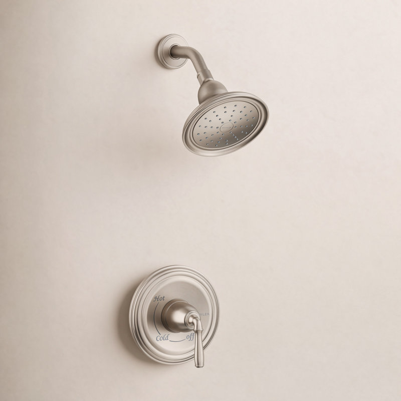 Devonshire Rite-Temp 1.75 Gpm Shower Fucet, Vibrant Brushed Nickel