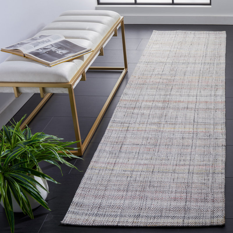 Earheart Hand Woven Performance Chevron Rug, Runner 2'3" x 9'