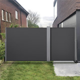 Auvent de terrasse rétractable double 236,5 po