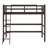 Wood Loft Bed With Ladder-1163759248