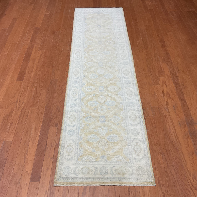  Handmade Oushak Wool Runner