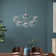 Yearby 6 - Light Dimmable Tiered Chandelier