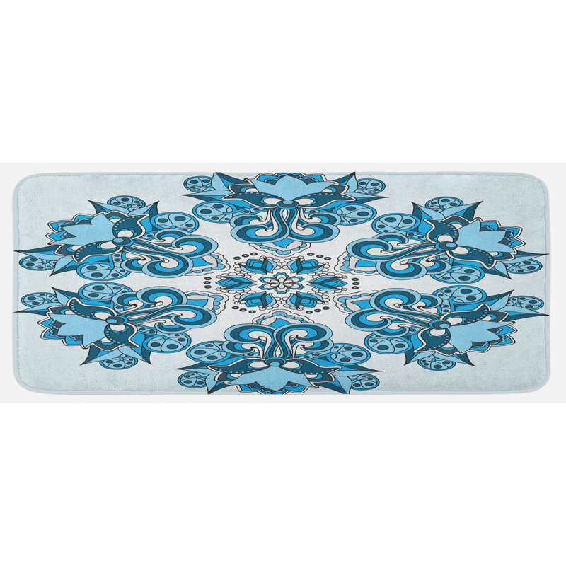 Eclectic Polyester Kitchen Mat