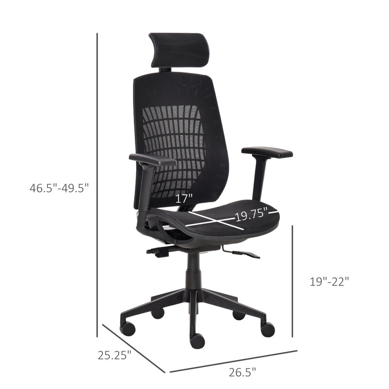 Attis Mesh Task Chair with Headrest