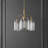 Mowlud 3 - Light Gold Bell Pendant