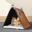 Medium Density Fiberboard (MDF) Collapsible Dog House