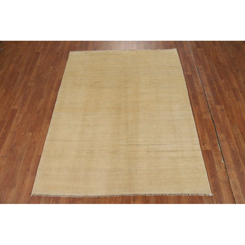Modern Wool Gabbeh Oriental Rug 5x6