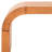 Melanija Curved Coffee Table-667986696