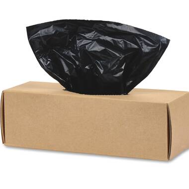 TB-44B Toughbag Rubbermaid Compatible 44 Gallon Trash Bag 100 Garbage Bags  (Black)