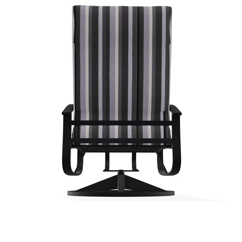Belle Isle Outdoor Lounge Chair, Black, Black 5D Sunbrella®