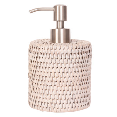 Distributeur de pompe à savon en acier inoxydable Artifacts Rattan ™