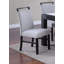 Chaise d'appoint rembourrée (ensemble de 2)