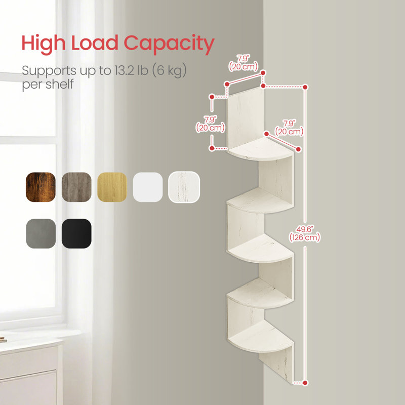126cm H x 20cm W Bookcase