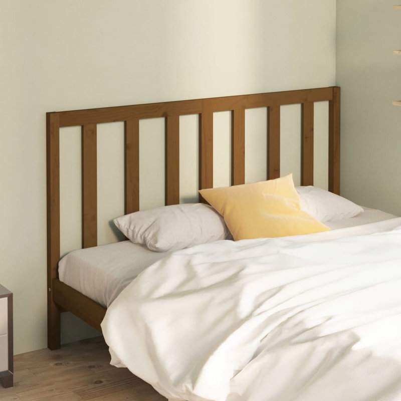 Higden Solid Wood Headboard, Brown, Double (4'6)