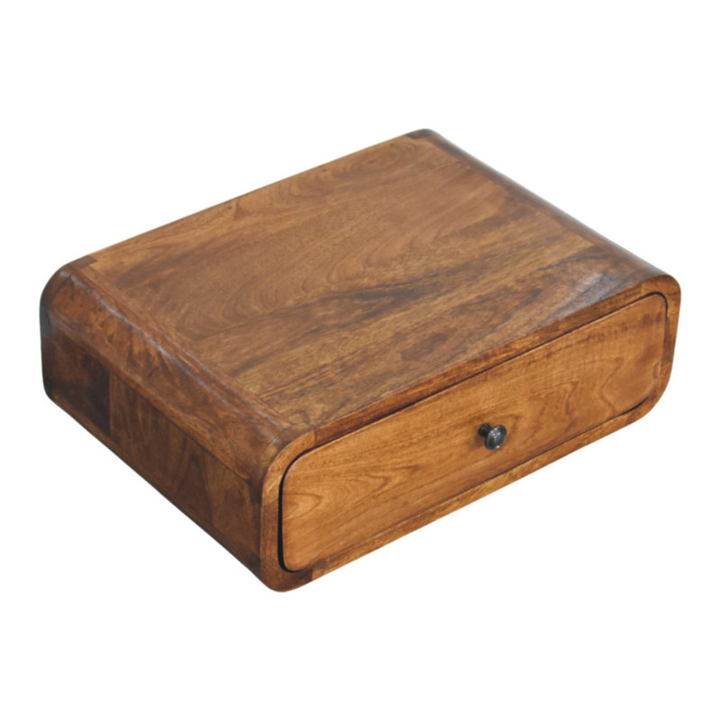 Archeveque 45cm W Solid Wood Bedside Table