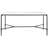 Terenna Metal And Glass Coffee Table-1127427351